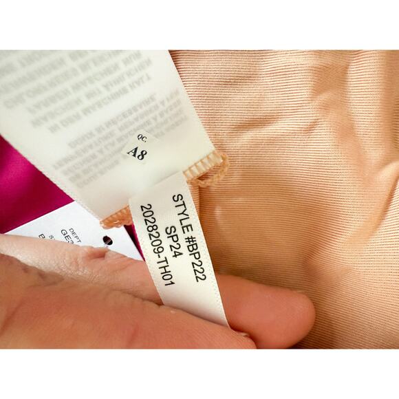 J. Crew | NWT | Ruched ruffle one-piece swimsuit in Radiant Fuchsia | Sz 10 - Picture 11 of 13